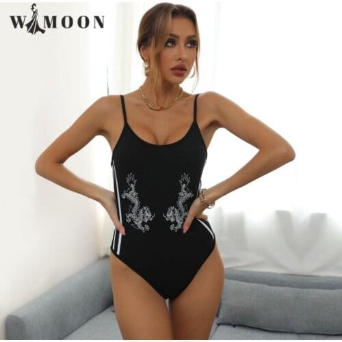 2021 New Summer Womens Fashion Sleeveless Slim Fit Printed Suspender Jumpsuit Sexy & Club Print Rompers Womens Fashion