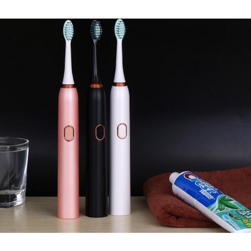 Adult sonic electric toothbrush usb charging acoustive wave electric toothbrush advanced sonic pulse toothbrush
