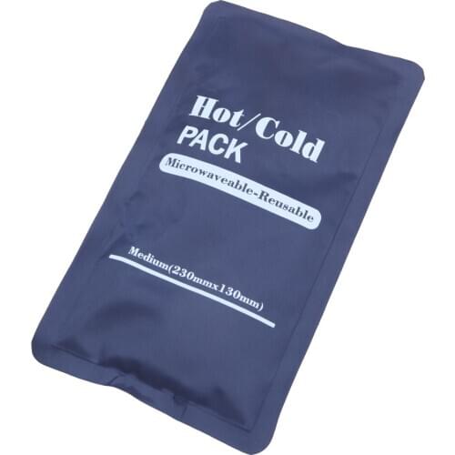 Hot/Cold Reusable Heat Gel Ice Non Toxic Pack Sports Muscle/Back Pain Relief FMO U2JD