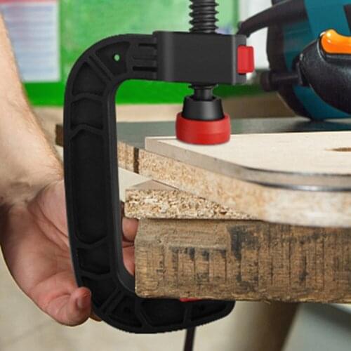 Quick Release Clamp G-type Woodworking Adjustable Heavy Duty Clip C-type Clamping Device Fixture Strong Fast Grip Hand Tool