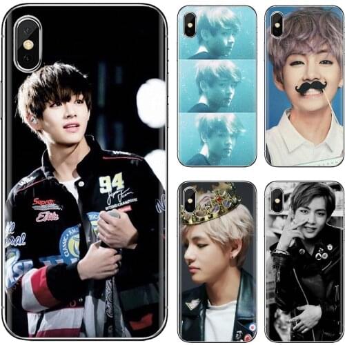 Taehyung-RUN-C-bts-bangtan-boys For Samsung Galaxy S7 S8 S9 S10E S20 FE Note 10 20 Edge Lite Plus Ultra Soft TPU Phone Case
