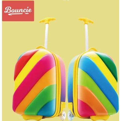 Kid suitcase Travel Luggage suitcase for girl trolley luggage Rolling Suitcase for girls Wheeled Suitcase trolley bag for girls