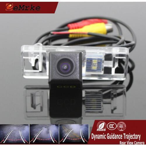 EEMRKE For Citroen C3 C4 C5 DS3 DS4 DS5 C6 C8 CCD HD Car Rear View Camera Reverse With Tracks Reversing Guidance Trajectory