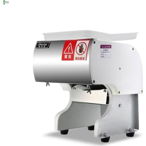 Electric Meat Slicer Commercial Stainless Steel Slice Cutting Machine Multi-function Automatic Home Restaurant Kitchen Tools