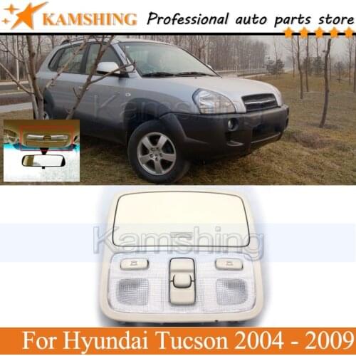 Kamshing Interior Reading Light For Hyundai Tucson 2004 2005 2006 2007 2008 09 Overhead Interior Roof Light Switch Reading Lamp