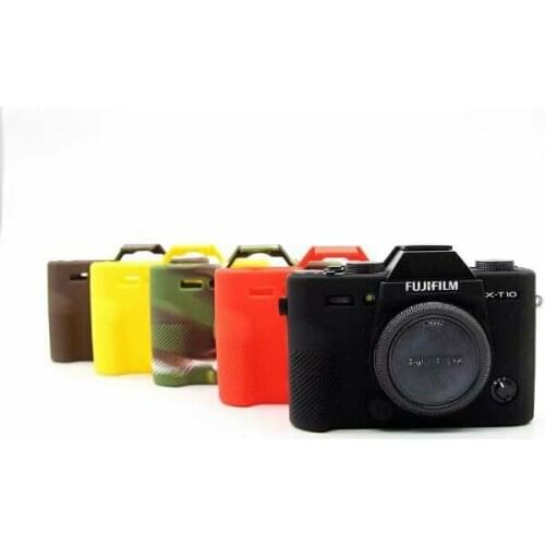 Soft Rubber Silicone Skin DSLR Camera Cover Case Body Housing Bag Protector For Fujifilm XT10 XT20