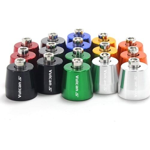 For KAWASAKI Vulcan s 650CC 2015 2016 Handlebar Grips Bar Ends Cap Cover Slider Motorcycle Accessories CNC