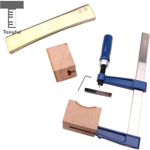 Tooyful Guitar Fret Press Tool Wooden Block Wrench Guitar Fret Press Caul Insert for Guitar