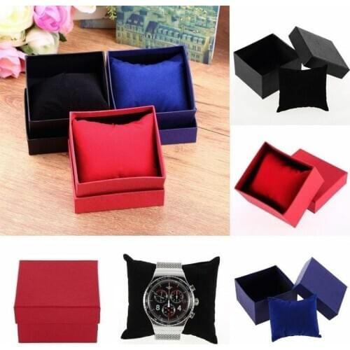 Durable Presentation Gift Box Case For Bracelet Bangle Jewelry Wrist Watch Boxs Jewelry Holder Display