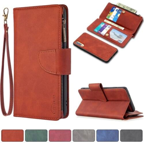 Luxury large capacity Wallet Case For iphone xs max funda Leather Stand Phone Cover For iphone 10 xs max phone case Coque Etui