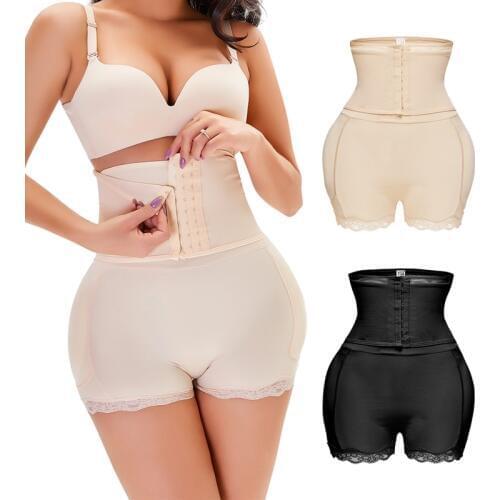 Women Padded Butt Lifter Enhancer Hip Shapewear Booty Waist Shaper Non-Slip Push Up High waist slimming Underwear Fake Buttocks