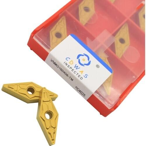 High quality VNMG160408 TM PC4025 Carbide insert milling turning tool Lathe tool Turning insert for machining steel parts
