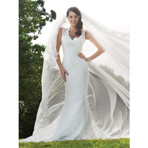 Free shipping New Arrival Mermaid Keyhole Back Backless Lace 2019 bridal gown Manufacturer white mother of the bride dresses