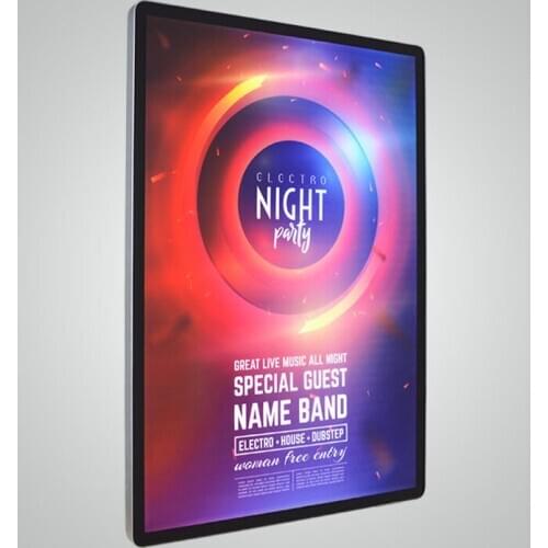 Aluminum frame snap frame light box led slim snap frame light box advertising led light box