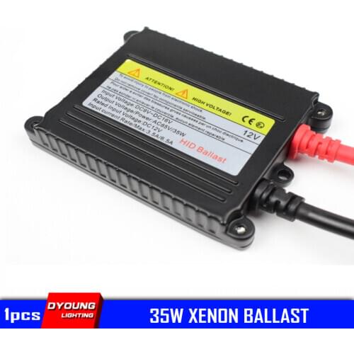 35W Ballast For Kit Xenon D2S Bi Xenon H4 H7 H1 H3 H8 H9 9005 HB3 9006 HB4 9012 Hir2 880 881 H27 12V DC Dyoung Automotive Lights
