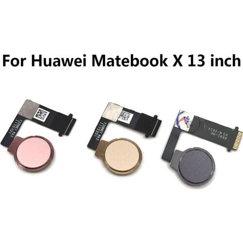 Home Button FingerPrint Touch ID Sensor Flex Cable Ribbon For Huawei Matebook X 13 inch Replacement Parts Rose Gold/Gold
