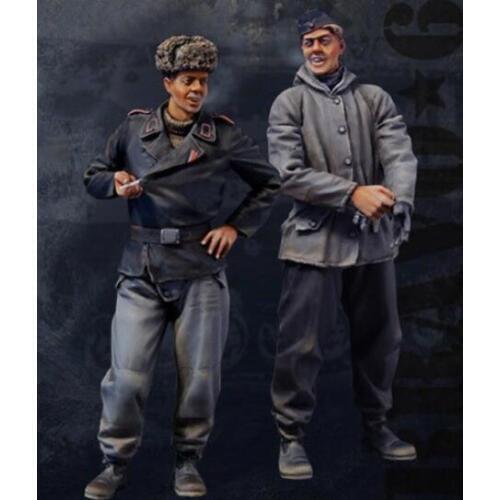 1/35 Scale Assembly Resin Figure kit Tankers