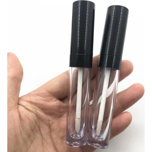 10/30pcs 7ml Plastic Empty Lip Gloss Tube Lip Balm Bottle Container Beauty Tool Mini Refillable Bottle Lipgloss Sample Girl Gift
