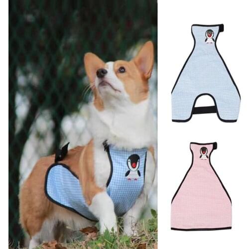 Dog Bellyband Polyester Adjustable Protect Dog Tummy Warm Waterproof Pet Clothes 4 Colors and 4 Sizes Pet Accessories