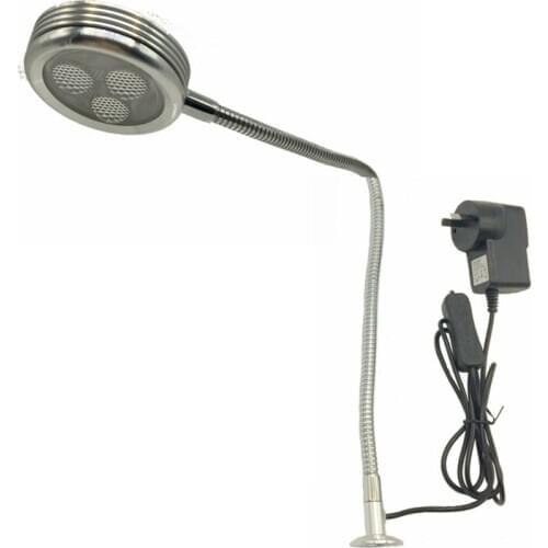 WITH OUTLETS 3W LED FLEXIBLE TABLE LAMP