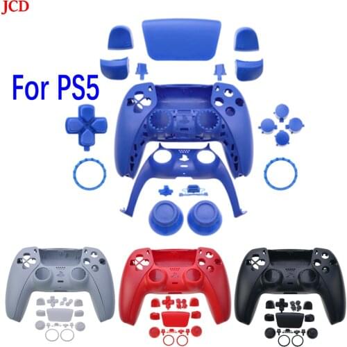 JCD Replacement Shell Housing Case Decoration Strip Cover For PS5 Controller Joystick Handle L1 R1 L2 R2 D-pad Button For p5