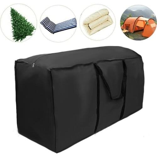 1PC Furniture Storage Bag Large Capacity Outdoor Garden Cushions Seat Protective Cover Waterproof Multi-Function Storage Bags