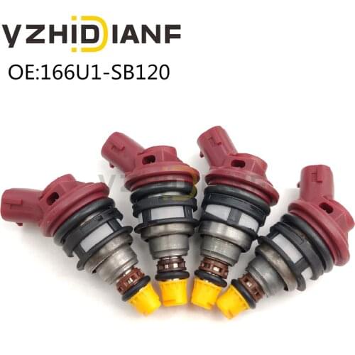 4x 166U1 SB120 166U1-SB120 166U1SB120 Fuel Injector Nozzle For Subaru- WRX STI MY99 EJ20 E85 EJ25 1200CC car accessories