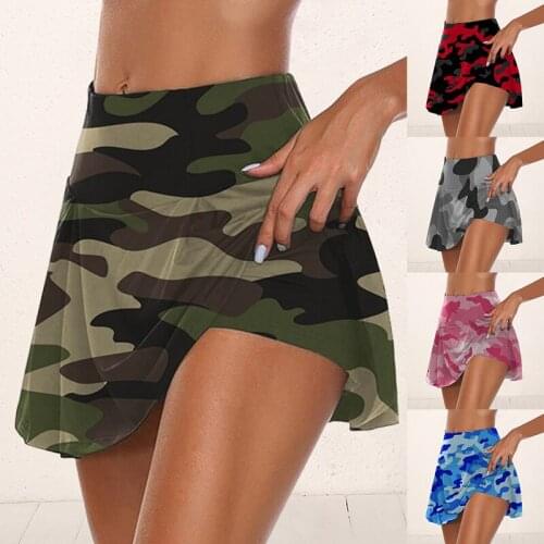 Camouflage Print Short Leggings 2021 Women Fitness Push Up Yoga Shorts Sexy Fashion Casual High Waist Woman Lift the Hips