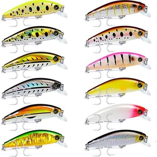 12pcs 8cm 11g Crank Fishing Lures Minnow Wobblers Crankbaits Carp Fishing Isca Artificial Hard Baits Pesca Leurre