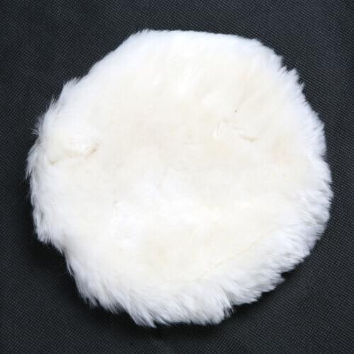 2''-7'' Artificial Woollen Buffing Pad Car Detailing Waxing Polishing Buffer Multisize