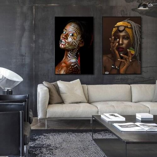 Personality Art Portrait Photography Decorative Painting Modern Living Room Sofa Background Mural Porch Hanging Painting Poster