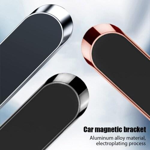 Magnetic Car Phone Holder Mobile Mount Cell Stand Smartphone GPS Support For iPhone Huawei Xiaomi Redmi Mobile Phone Accessories