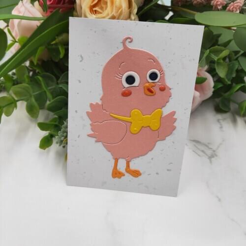 Cute Chicken Metal Cutting Dies 2020 new DIY scrapbook paper card decoration process embossed mold