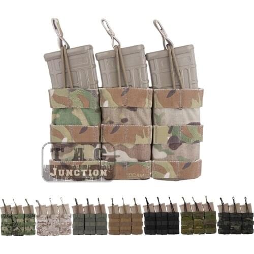 Emerson Tactical 5.56 .223 Triple Open Top Mag Pouch Modular Magazine Emersongear Magazine Pouch MOLLE Mag Carrier Military