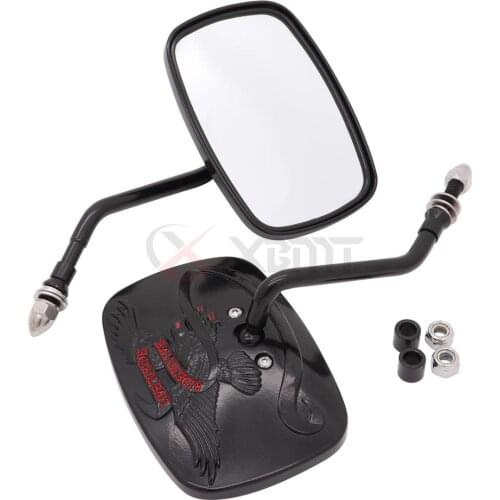 Motorcycle Rear Side Mirror For Harley Road King Touring XL 883 Sportster Fatboy Softail Bobber Chopper Street Glide