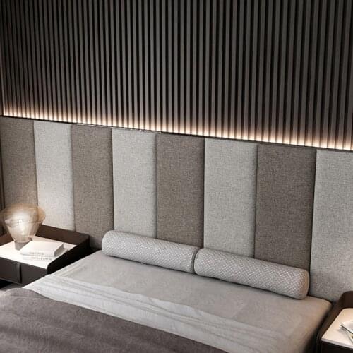Headboard Soft Bag 3d Stereo Wall Stickers Home Bedroom Decor Headboard Self-adhensive Tatami Soft Pack Kids Room Anti-collision