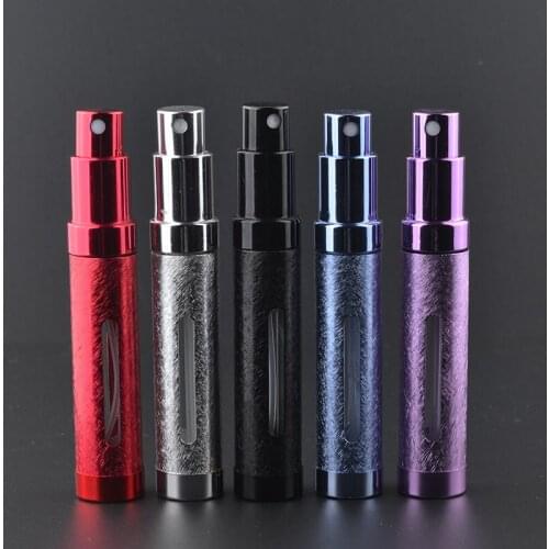 12ml Mini Portable Travel Refillable Perfume Atomizer Bottle Perfume bottle For Spray Scent Pump Case