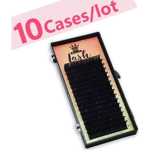 MASSCAKU Eyelashes Makeup Maquillaje 0.07mm Individual Eyelash Faux Cils Eyelash Extension for Professionals Soft Natural Mink