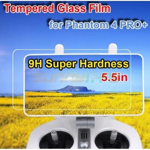Sunnylife 5.5in Tempered Glass Film HD Screen Protective Film for DJI Phantom 4 PRO+ V2.0 Remote Controller Displayer
