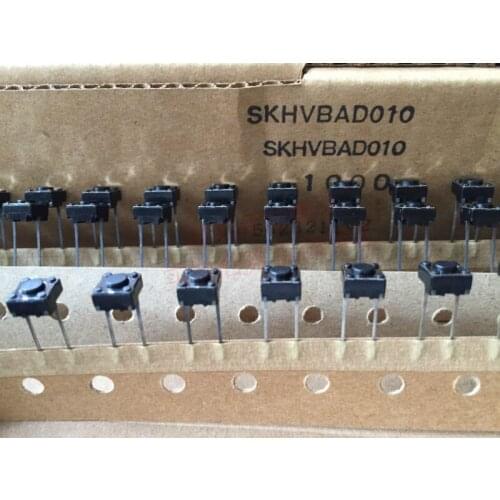 Japan ALPS SKHVBAD010 Tact Switch 6*6*4.3 Line 2 Pin Mid Button Fretting
