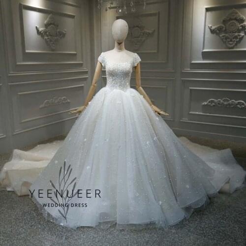 Yeenueer vestidos de novia 2020 plus size wedding dress simple wedding dress