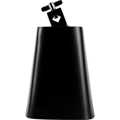 6-inch Metal Cowbell Percussion Drum Accessory without Cowbell Clamp