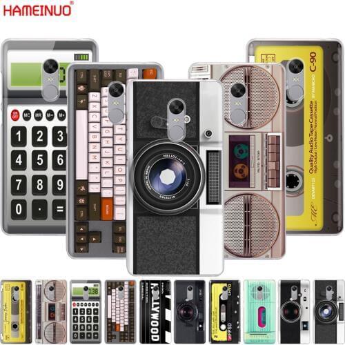 Retro Camera Cassette Boombox Calculator Keyboard phone Case for Xiaomi redmi 5 4 1 1s 2 3 3s pro PLUS redmi note 4 4X 4A 5A
