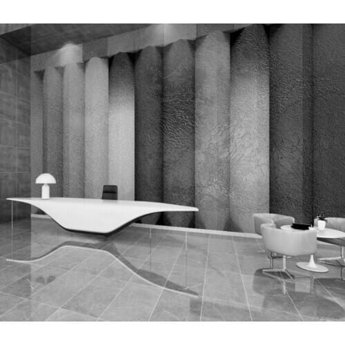 CJSIR Custom Gray Marble European Wallpaper Modern 3D Background Wall Paper Mural Living Room Bedroom Home Decor Wall Papers