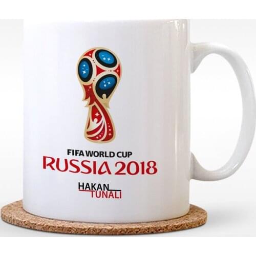 Customized World Cup 2018 Design White Mug Cup-4