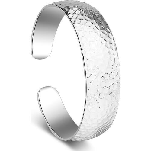 925 Sterling Silver Fashion Bangles for Women Birthday Bangles Jewerly Gift Hot Sale Wholesale Drop Shipping