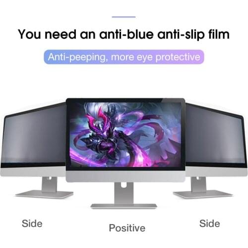 21-24 Inch Computer Monitor Desktop Computer Universal Screen Security Anti Peep Privacy Filter LCD Screen Protective Film PC
