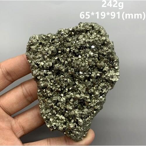 100% Natural shiny Peru pyrite mineral specimen stones and crystals healing crystals quartz gemstones