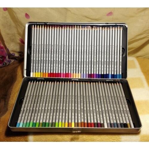 Marco7100-24 36 48 72 Cores Coloring Pencil Tin Professional Oily Color Pencil Superior Colored Pencils Colore Crayons In Stock