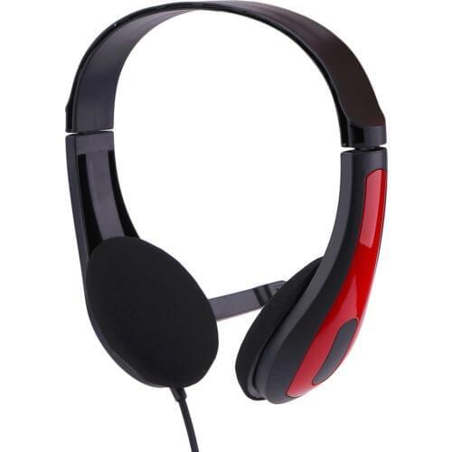 3.5MM Wired Headphones Stereo Playing Gaming With Microphone For Computer Laptop PC Game Headphone Headset Headband With MIC